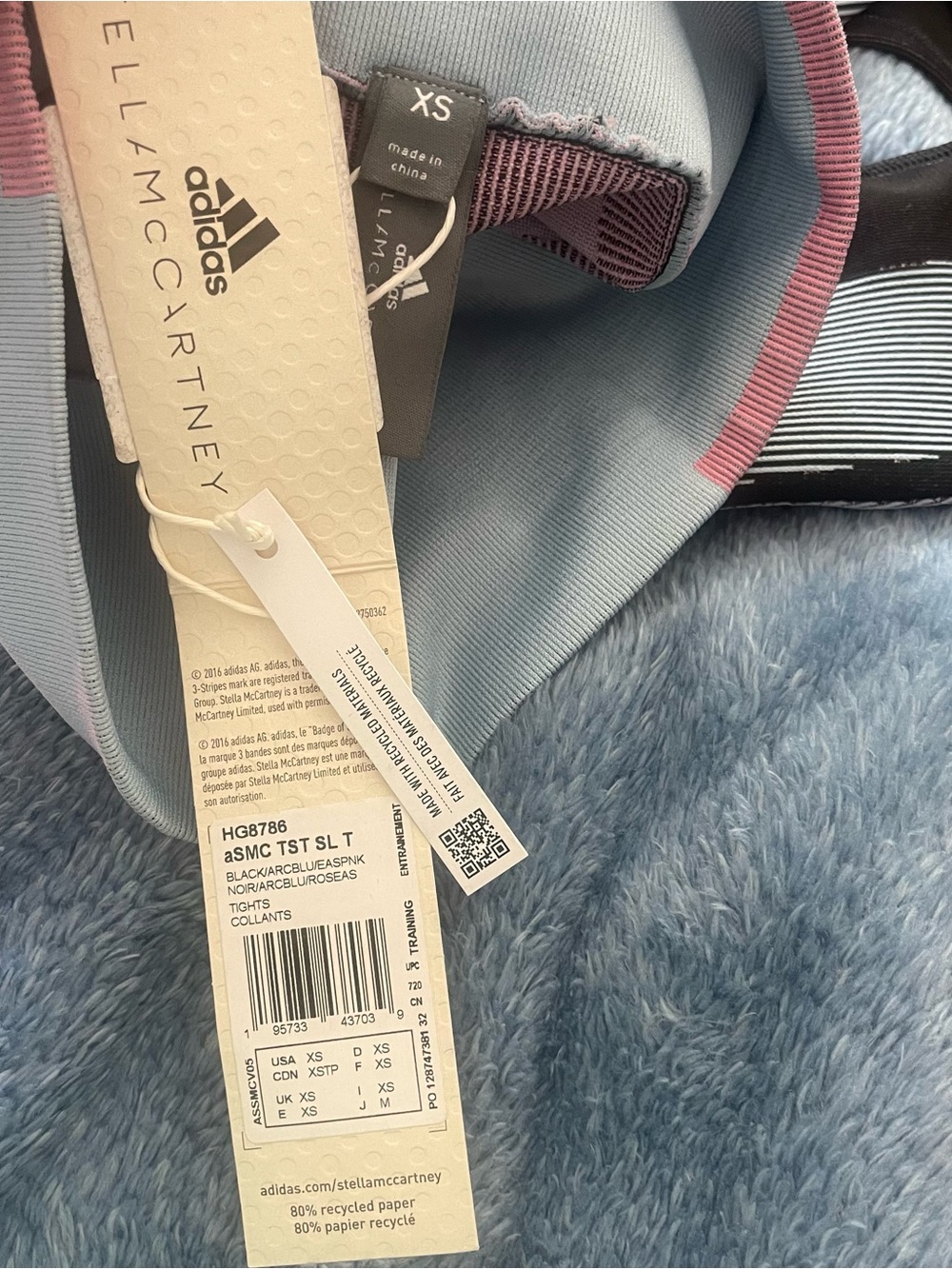 ADIDAS BY STELLA MCCARTNEY TrueStrength leggings sz XS NWT - Picture 5 of 5
